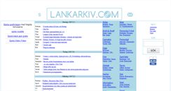 Desktop Screenshot of lankarkiv.com